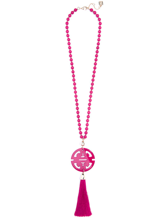 Nellie Tassel Pendant Necklace