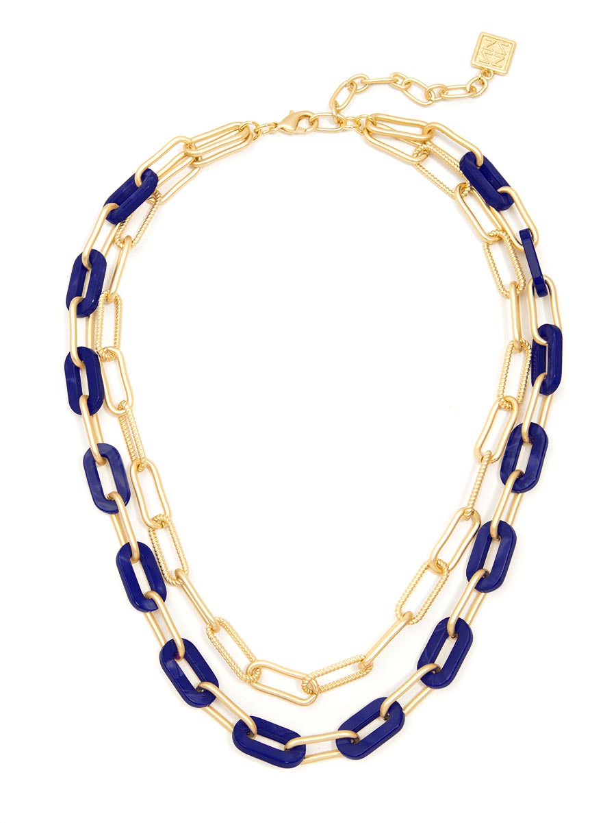 Lenna Layered Links Necklace