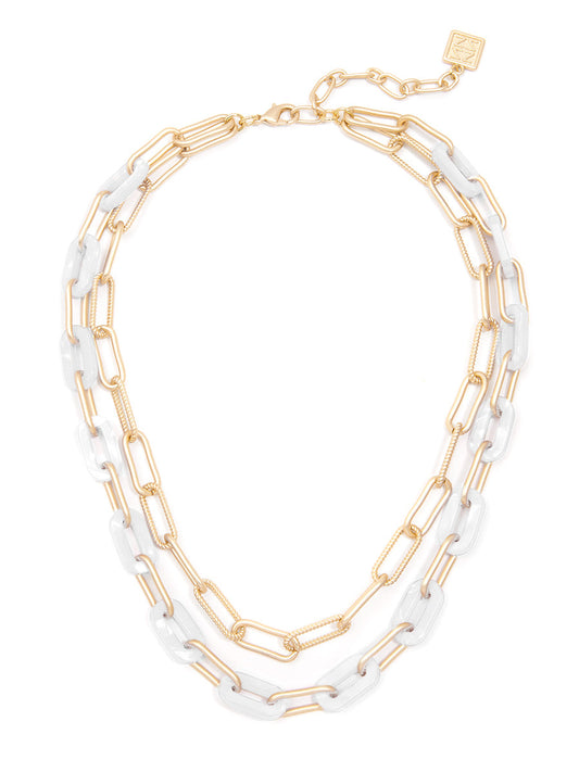 Lenna Layered Links Necklace