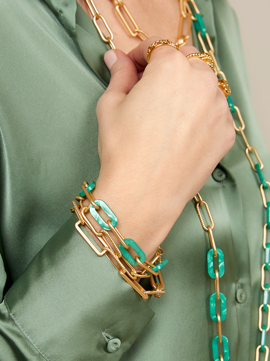 Lenna Layered Links Bracelet