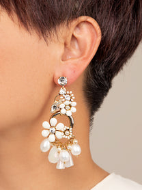 Hattie Flower Earring