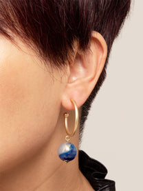 Iris Hoop Earring