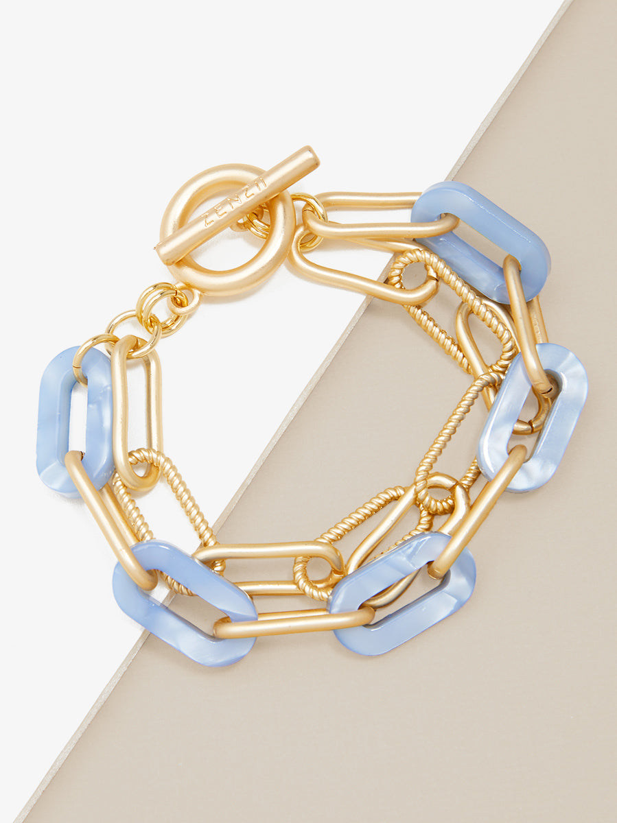 Lenna Layered Links Bracelet