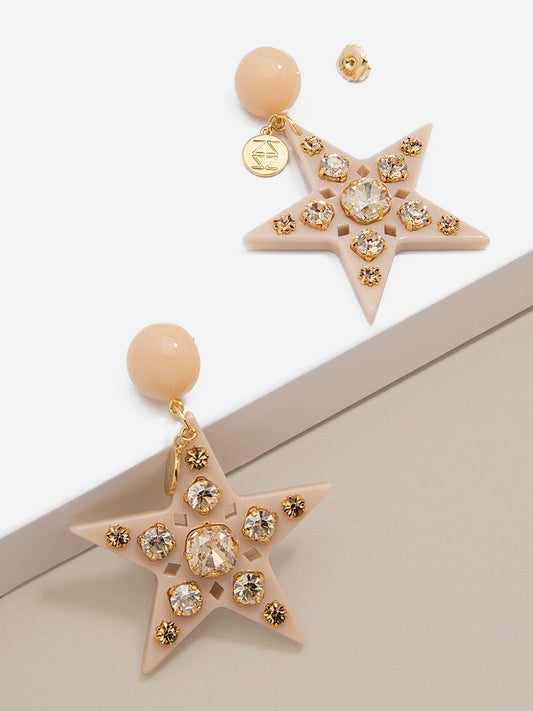 Stellar Statement Crystal Drop Earring