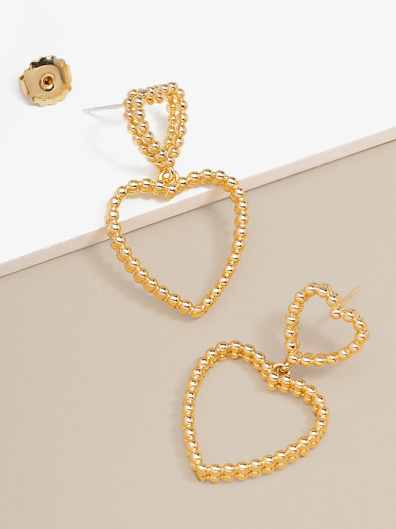 Valentina Heart Drop Earring