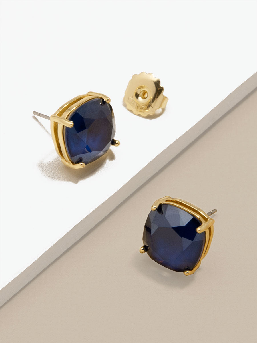 Luna Crystal Stud Earring