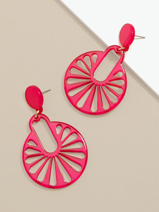 Fannie Cutout Drop Earring