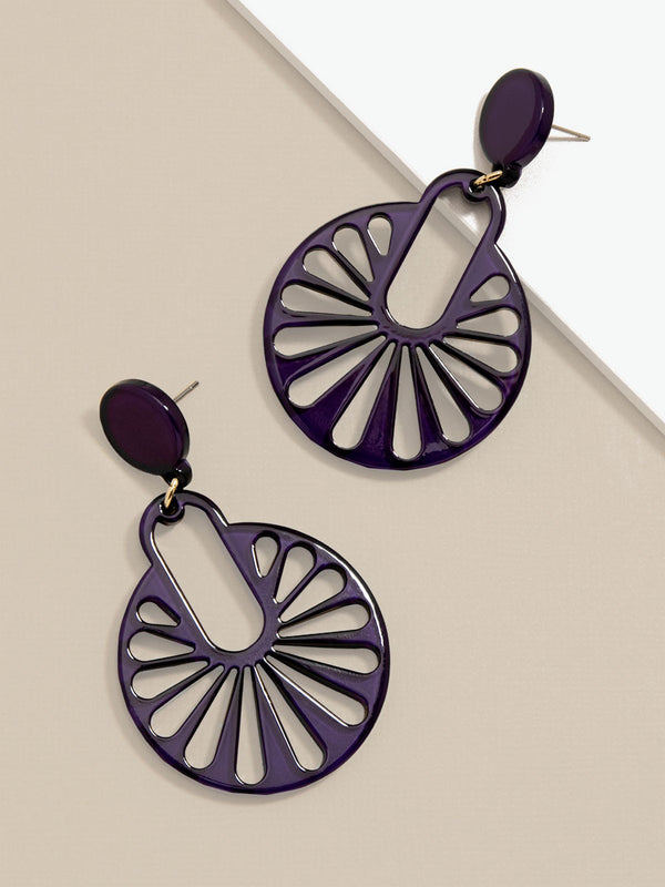 Fannie Cutout Drop Earring