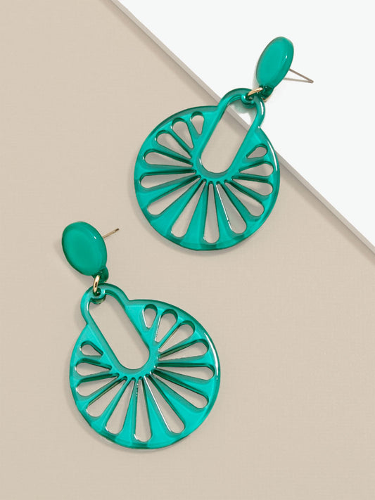 Fannie Cutout Drop Earring