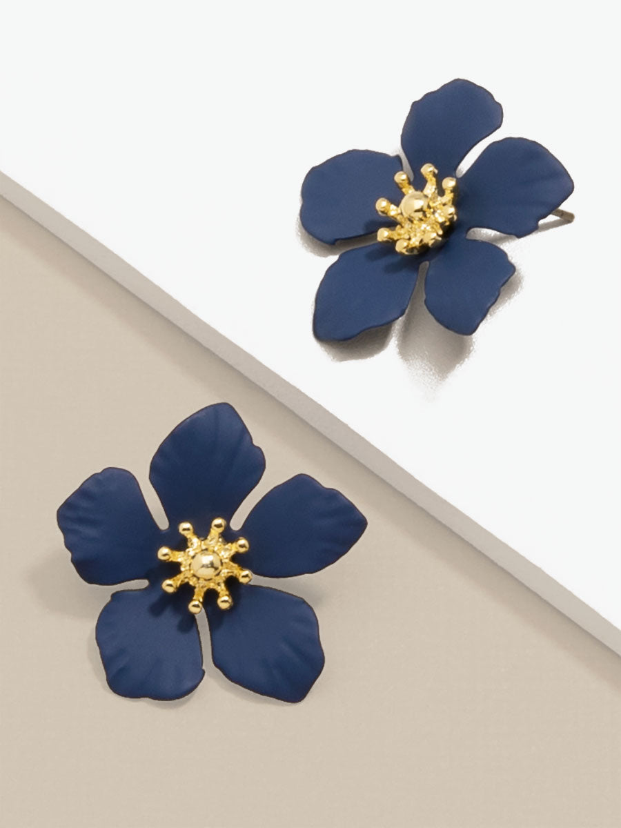 Eve Flower Stud Earring