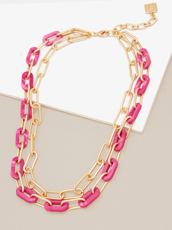 Lenna Layered Links Necklace