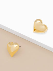 Aurea Heart Stud Earring